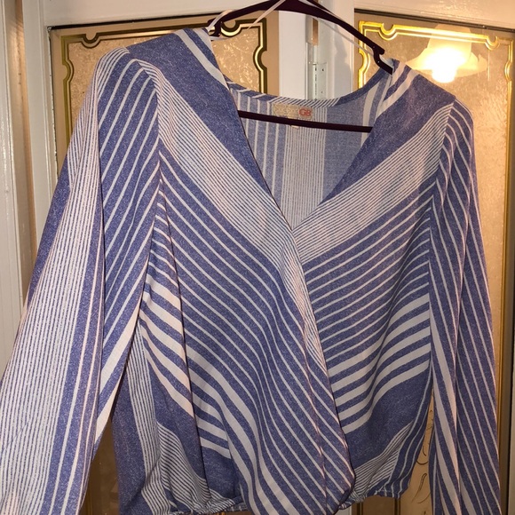 gianni bini two piece set blue and white - Picture 4 of 8